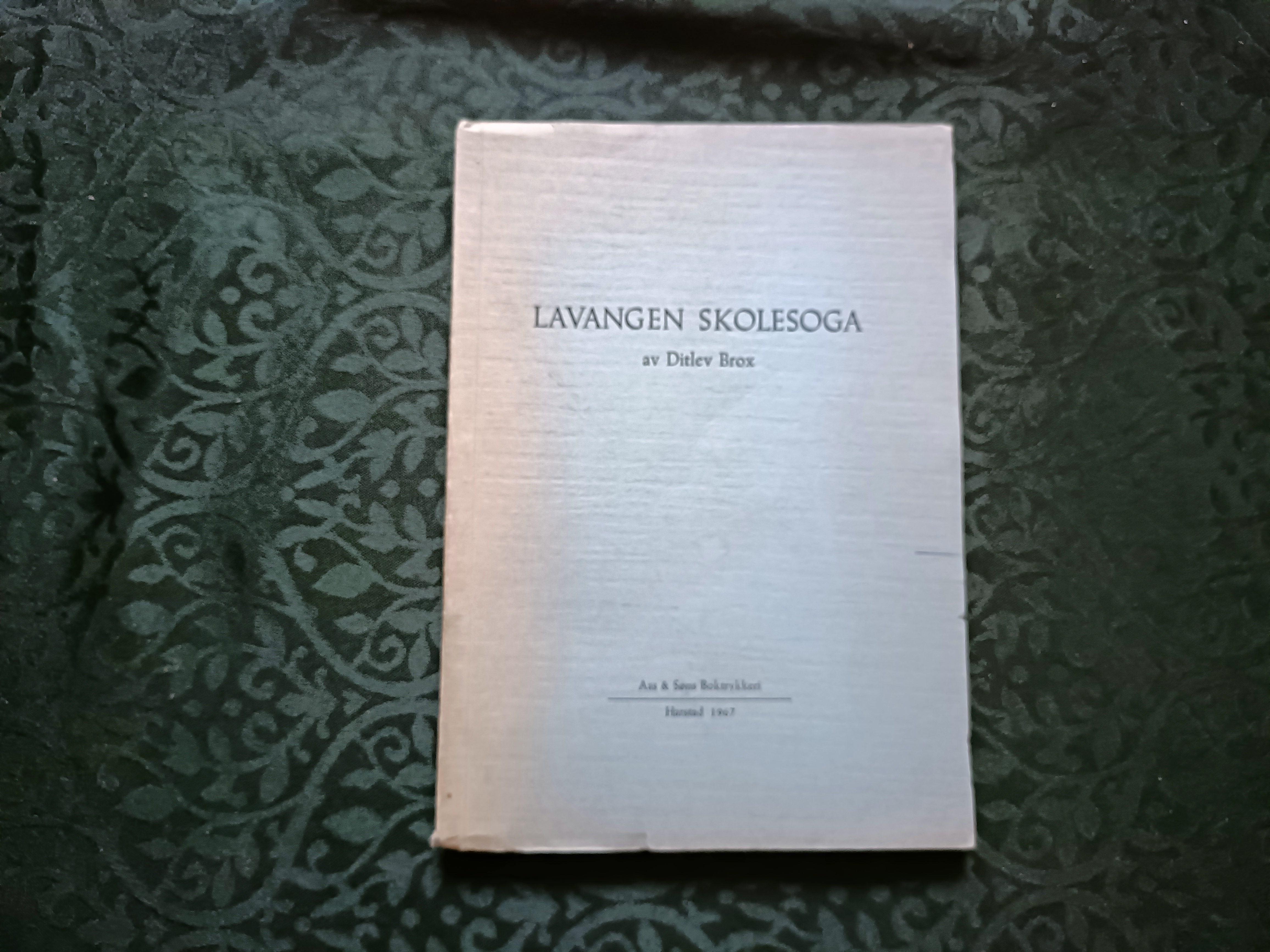 Lavangen skolesoga